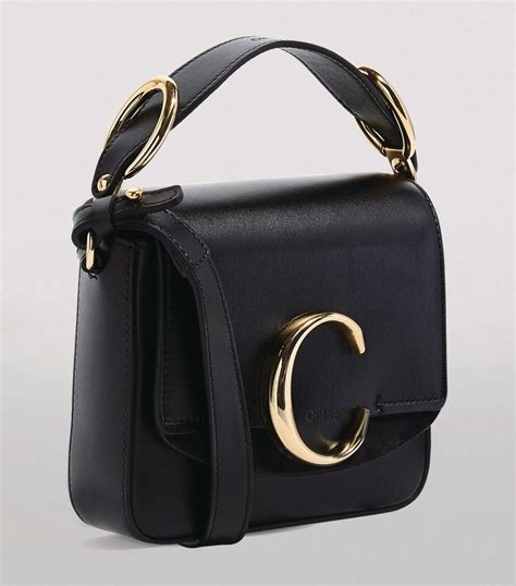 chloe black leather bag|chloe leather handbags.